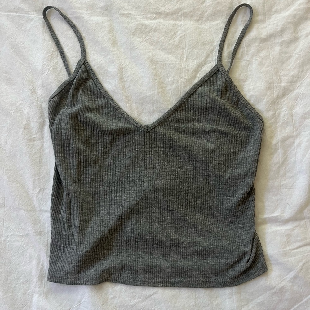 Brandy Melville grey tank top